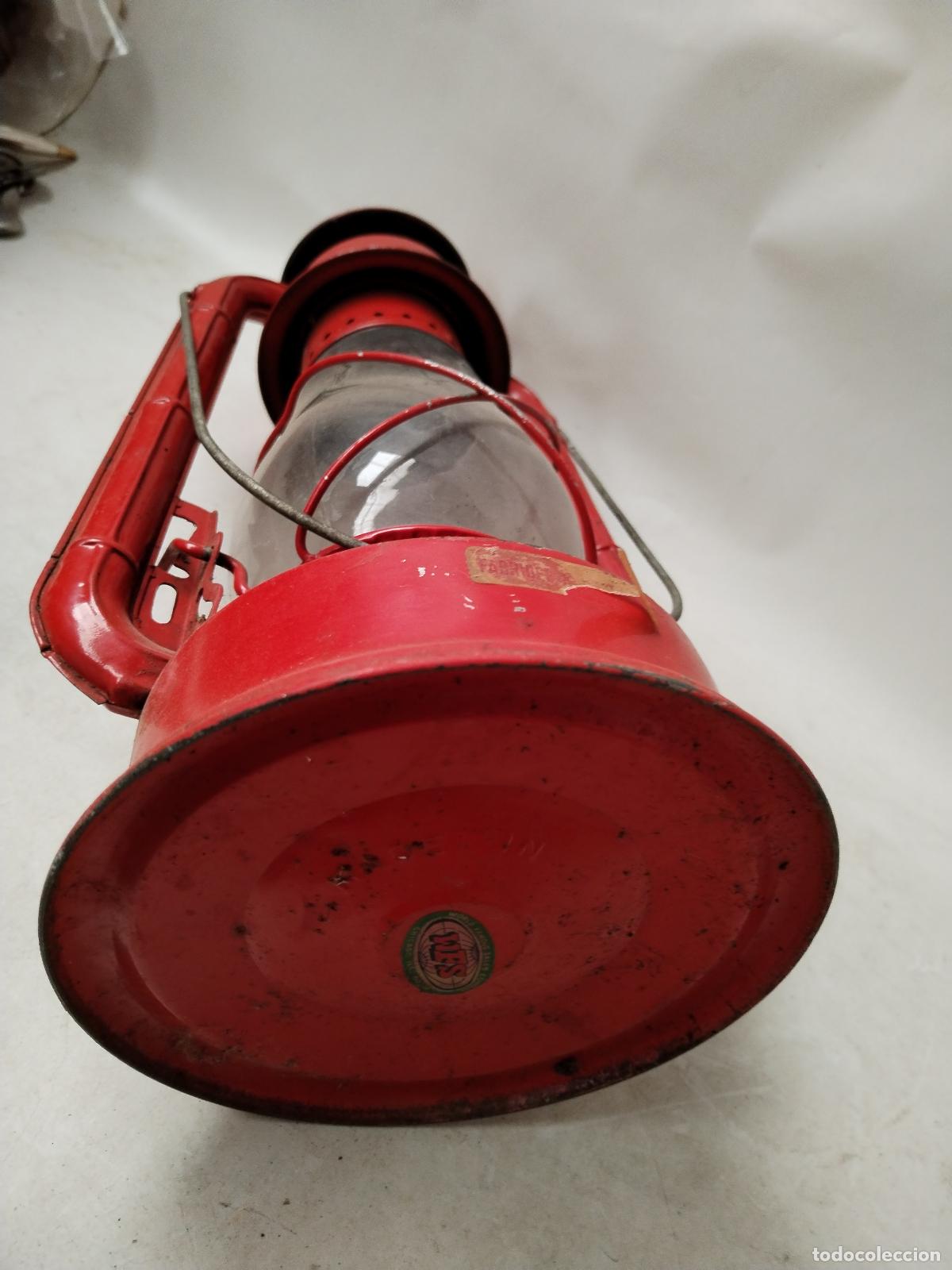Antig&uuml;edades: lampara kerosene dietz, - Foto 4