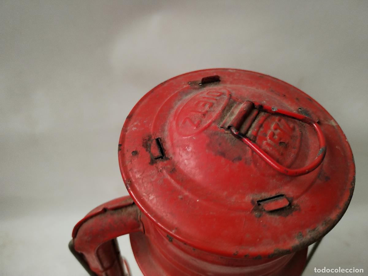 Antig&uuml;edades: lampara kerosene dietz, - Foto 5