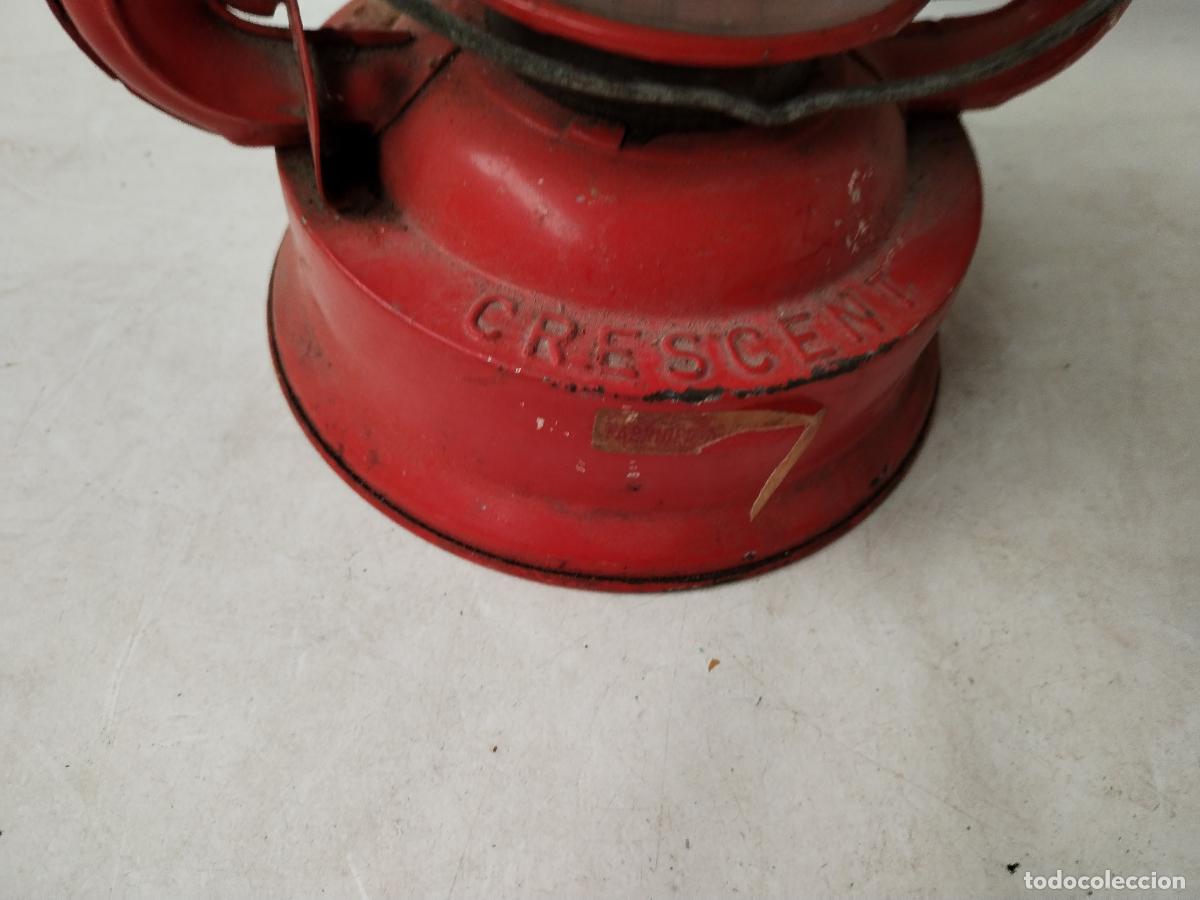 Antig&uuml;edades: lampara kerosene dietz, - Foto 6
