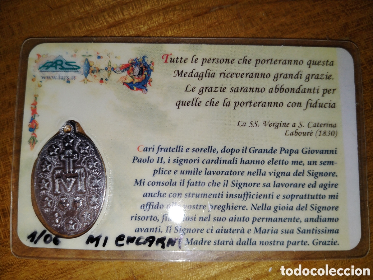 Antig&uuml;edades: Papa Benedetti XVI. Medalla - Foto 3