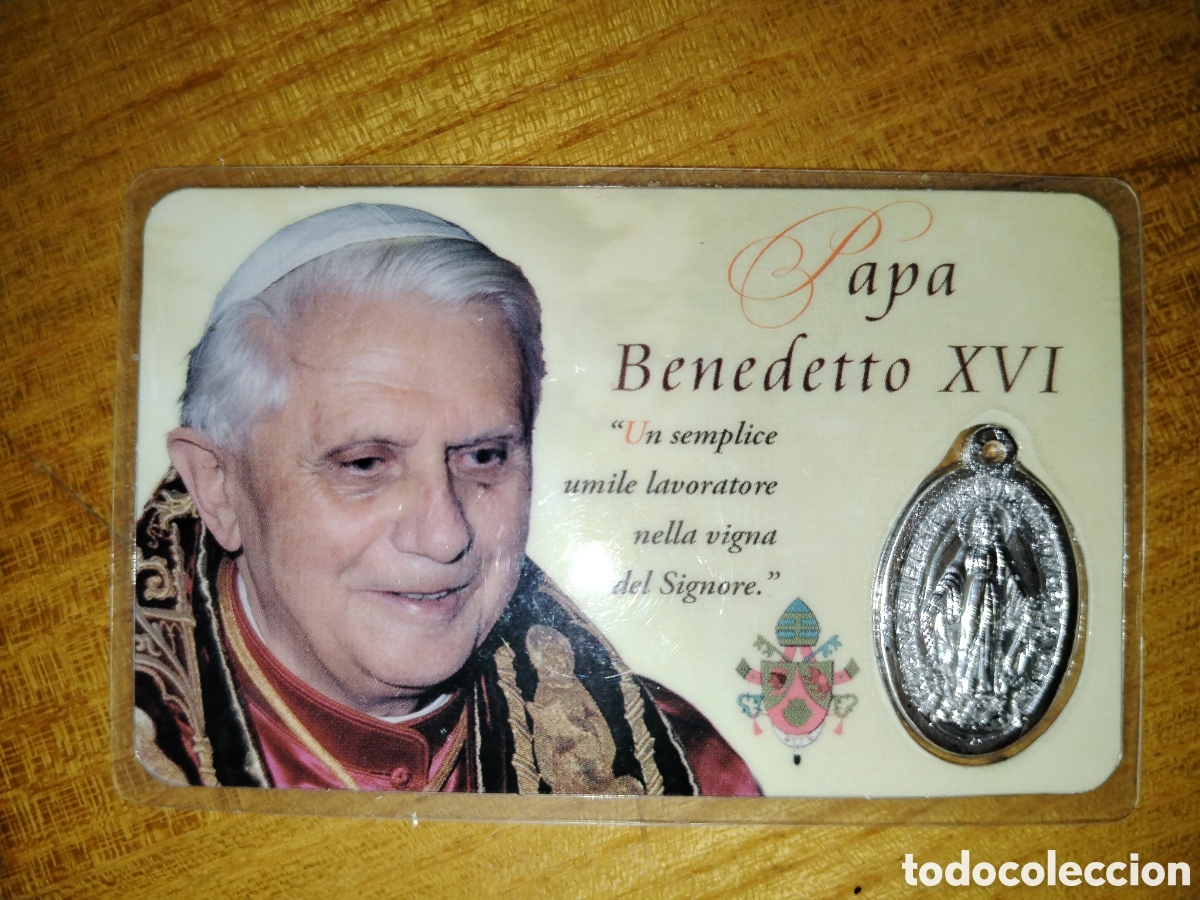 Antig&uuml;edades: Papa Benedetti XVI. Medalla - Foto 1
