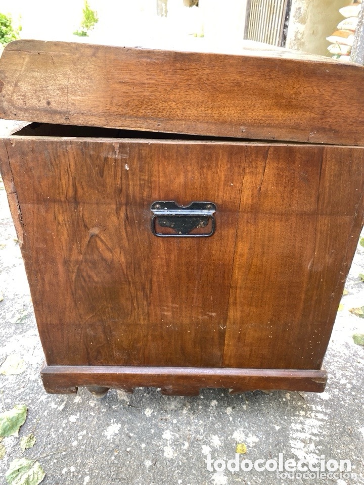 Antig&uuml;edades: Antiguo ba&uacute;l de madera - Foto 7