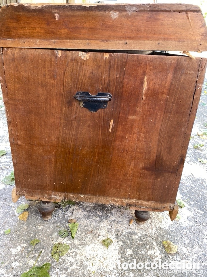 Antig&uuml;edades: Antiguo ba&uacute;l de madera - Foto 8
