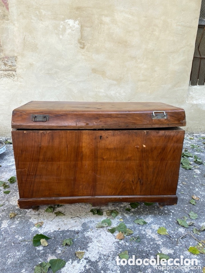 Antig&uuml;edades: Antiguo ba&uacute;l de madera - Foto 1