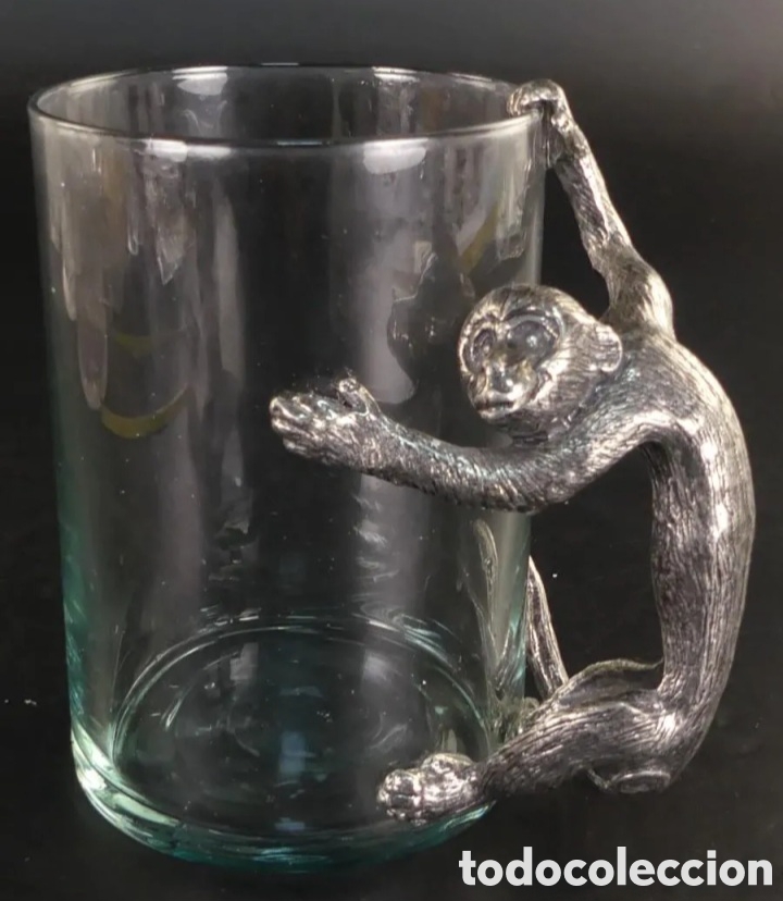 Antig&uuml;edades: Vaso con mango de mono - Foto 2