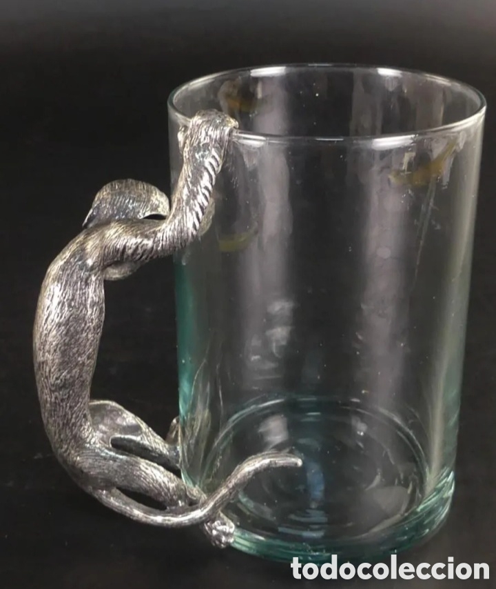 Antig&uuml;edades: Vaso con mango de mono - Foto 4