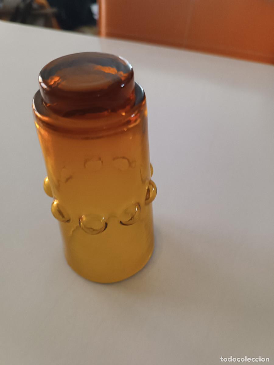 Antig&uuml;edades: VASO ANTIGUO DE CRSITAL DORADO - Foto 3