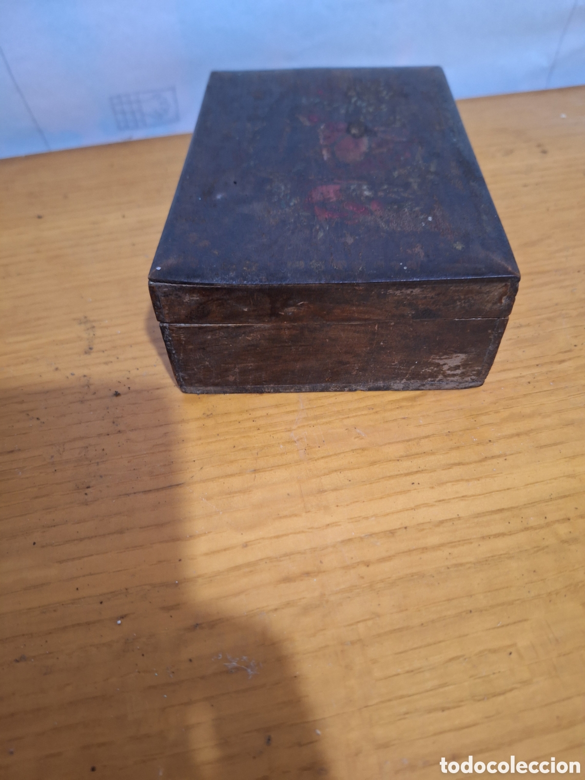 Antig&uuml;edades: Caja antigua de madera - Foto 2