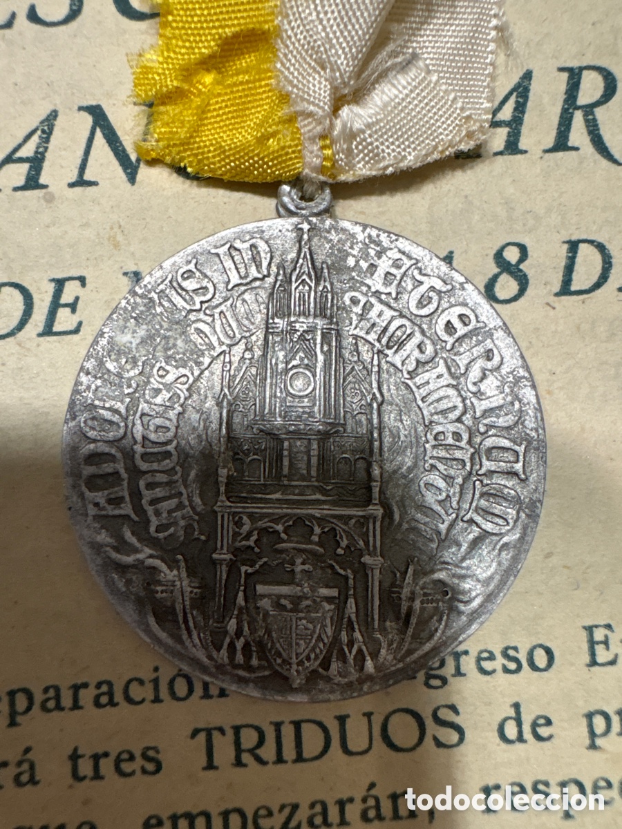 Antig&uuml;edades: Medalla a&ntilde;o 1944 barcelona - Foto 1