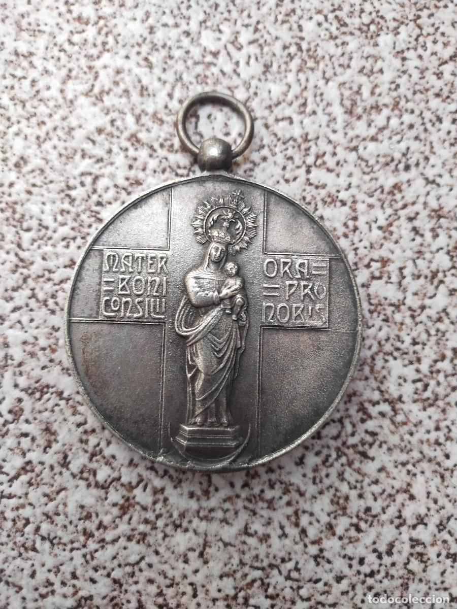 Antig&uuml;edades: medalla en relieve de san Luis 5cms medall&oacute;n - Foto 2