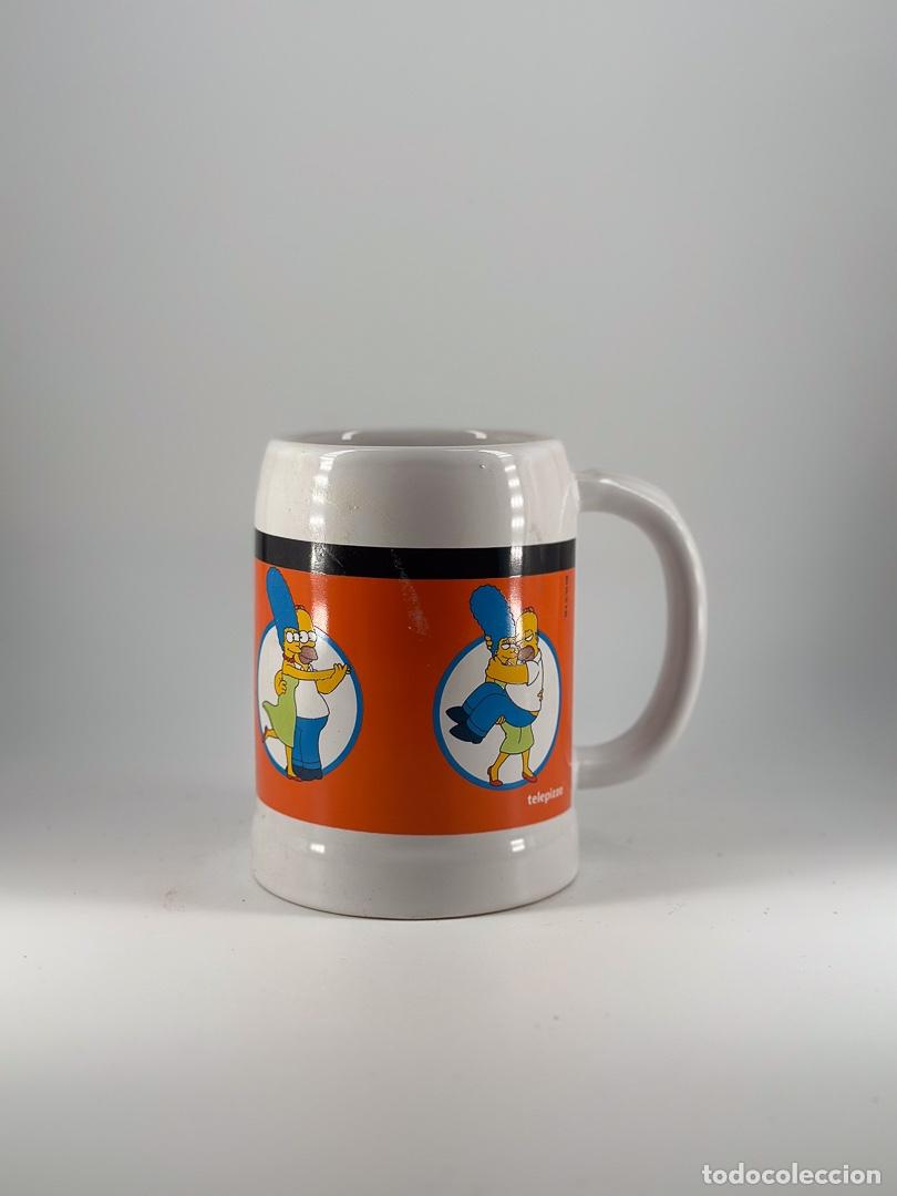 Antig&uuml;edades: JARRA DE CERAMICA DE LOS SIMPSON - Foto 2