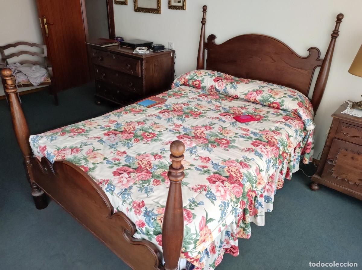 Antig&uuml;edades: Dormitorio de casta&ntilde;o - Foto 2