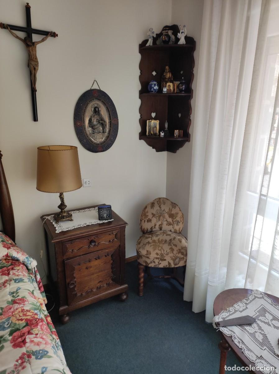 Antig&uuml;edades: Dormitorio de casta&ntilde;o - Foto 3