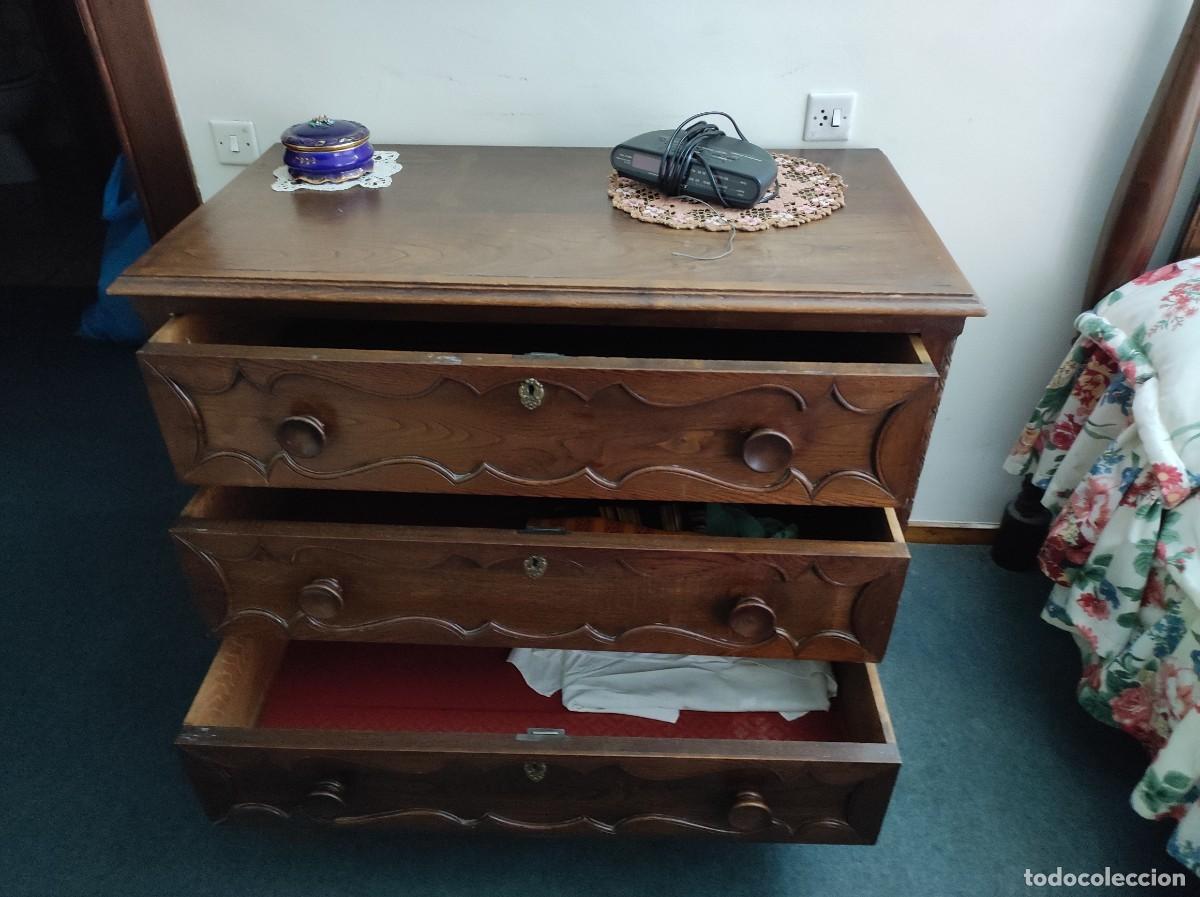 Antig&uuml;edades: Dormitorio de casta&ntilde;o - Foto 7