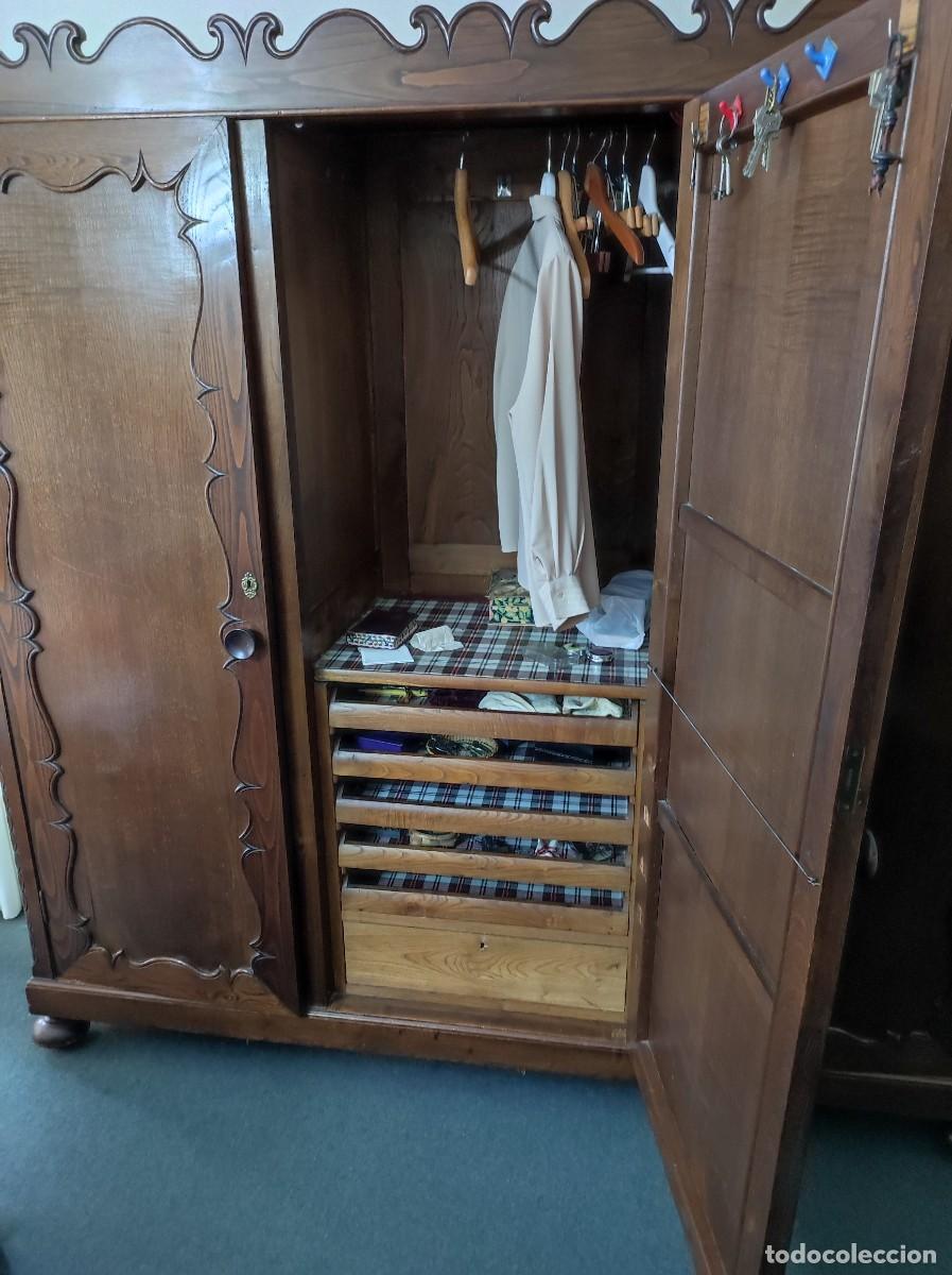 Antig&uuml;edades: Dormitorio de casta&ntilde;o - Foto 14