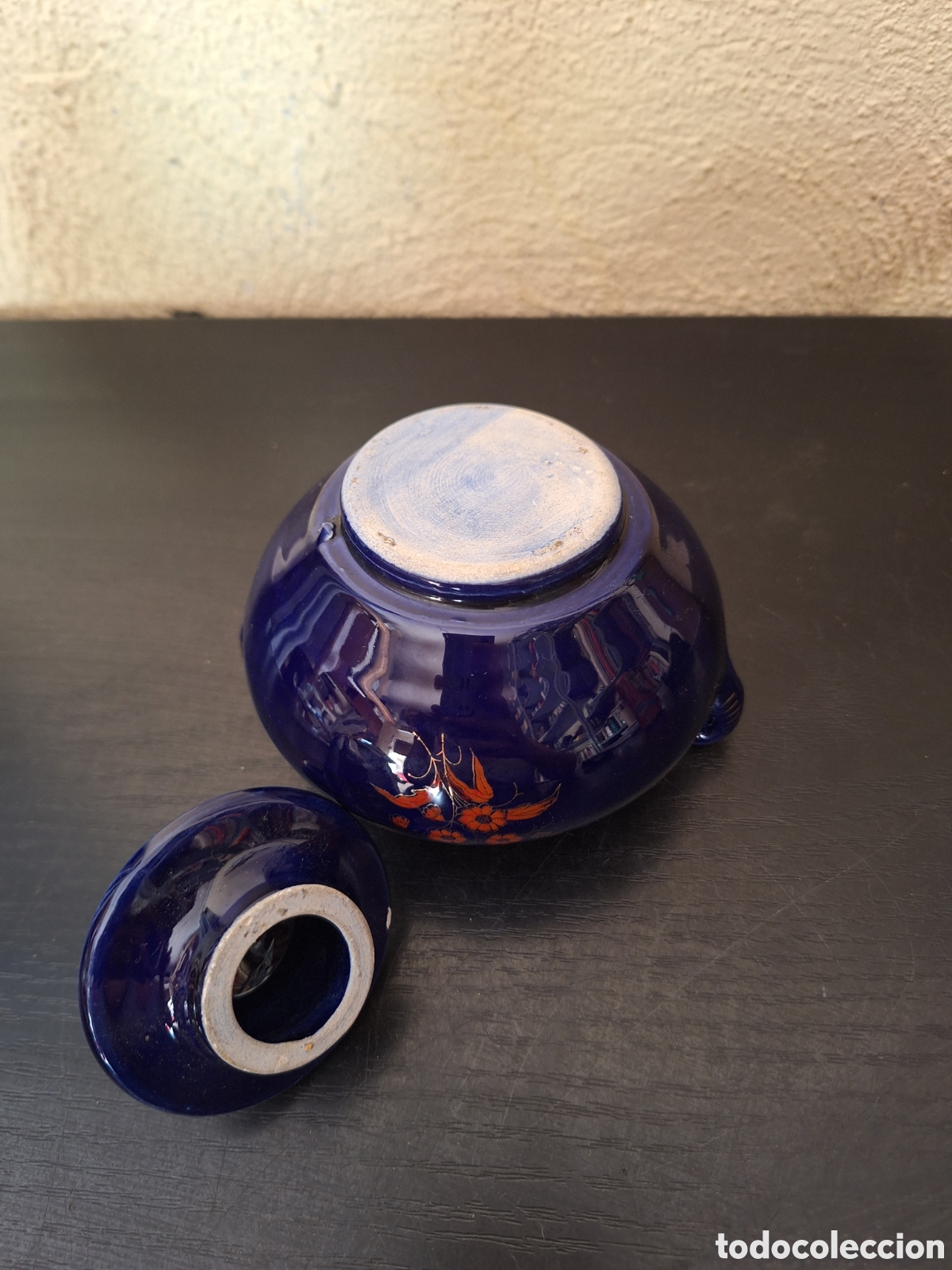 Antig&uuml;edades: Antigua bombonera azul . - Foto 3