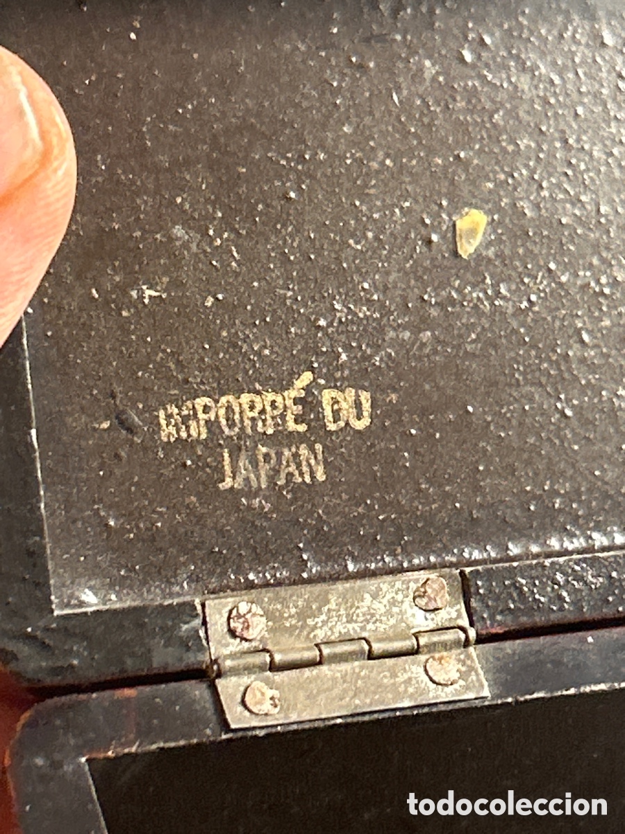 Antig&uuml;edades: CAJITA DE MADERA JAPONESA - Foto 4
