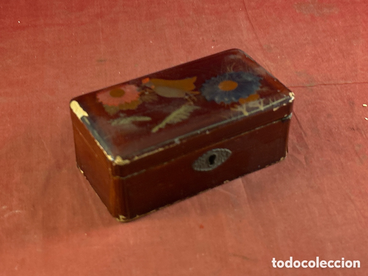 Antig&uuml;edades: CAJITA DE MADERA JAPONESA - Foto 1