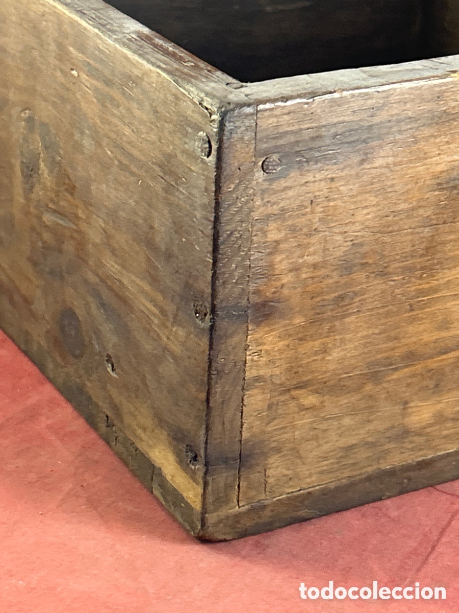 Antig&uuml;edades: CAJA O CAJ&Oacute;N DE MADERA ANTIGUA - Foto 2