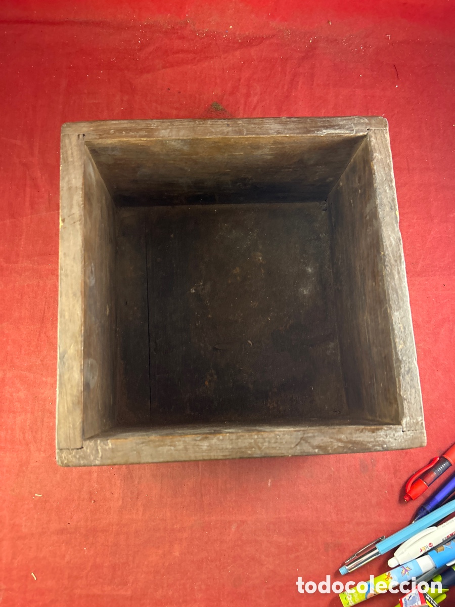 Antig&uuml;edades: CAJA O CAJ&Oacute;N DE MADERA ANTIGUA - Foto 5