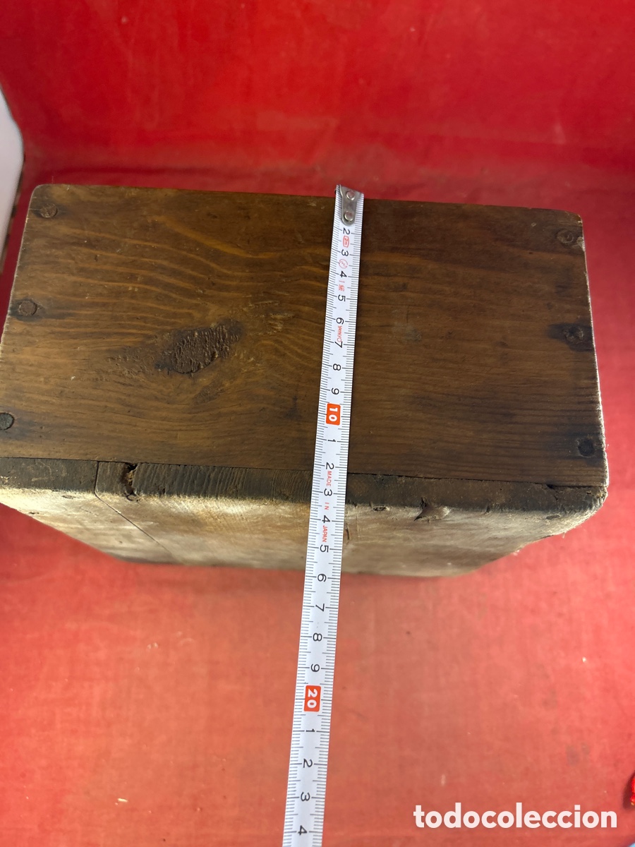 Antig&uuml;edades: CAJA O CAJ&Oacute;N DE MADERA ANTIGUA - Foto 7