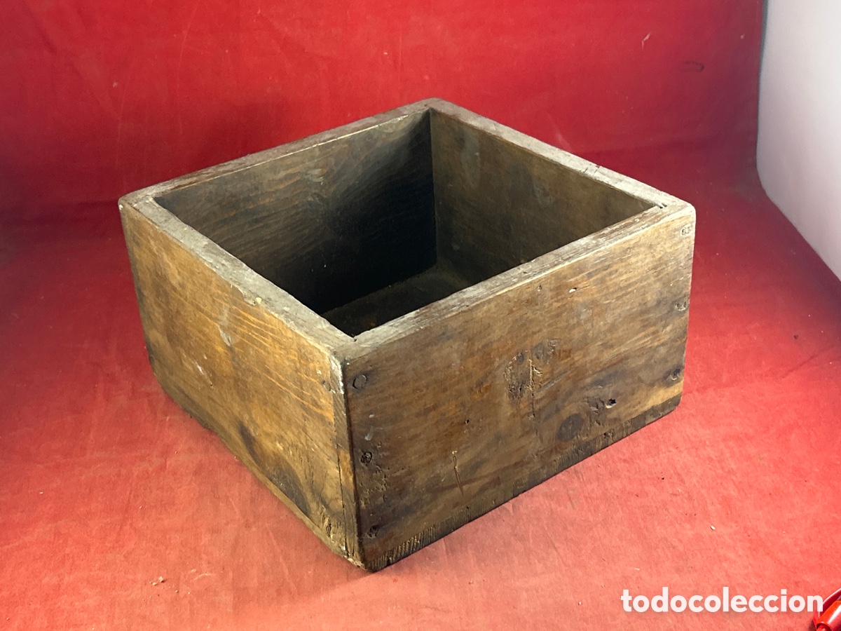 Antig&uuml;edades: CAJA O CAJ&Oacute;N DE MADERA ANTIGUA - Foto 1