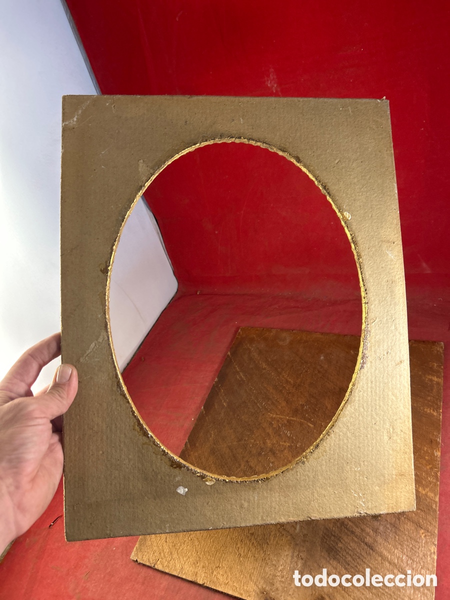 Antig&uuml;edades: MARCO CON VENTANA OVAL - Foto 3