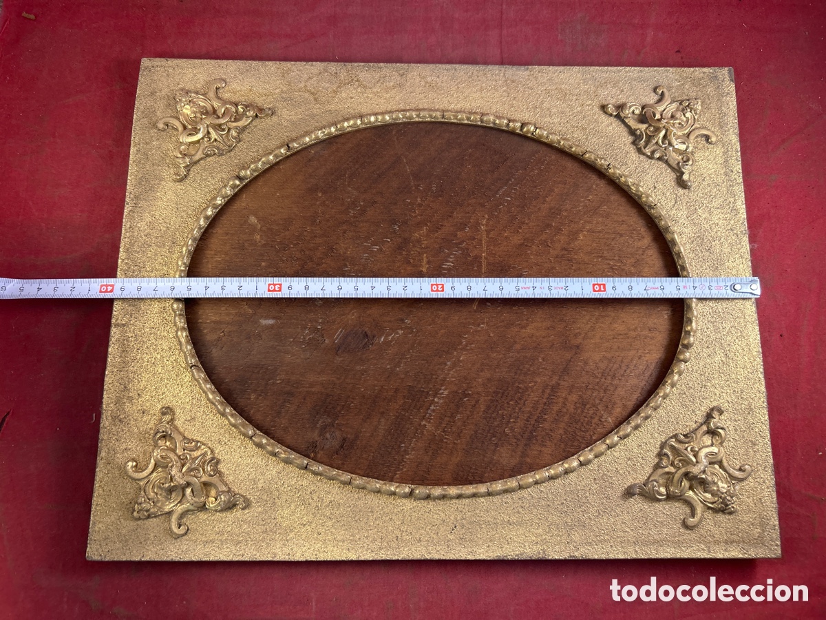 Antig&uuml;edades: MARCO CON VENTANA OVAL - Foto 5