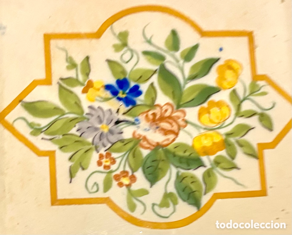 Antig&uuml;edades: Azulejo valenciano de finales del Siglo XIX - Foto 3