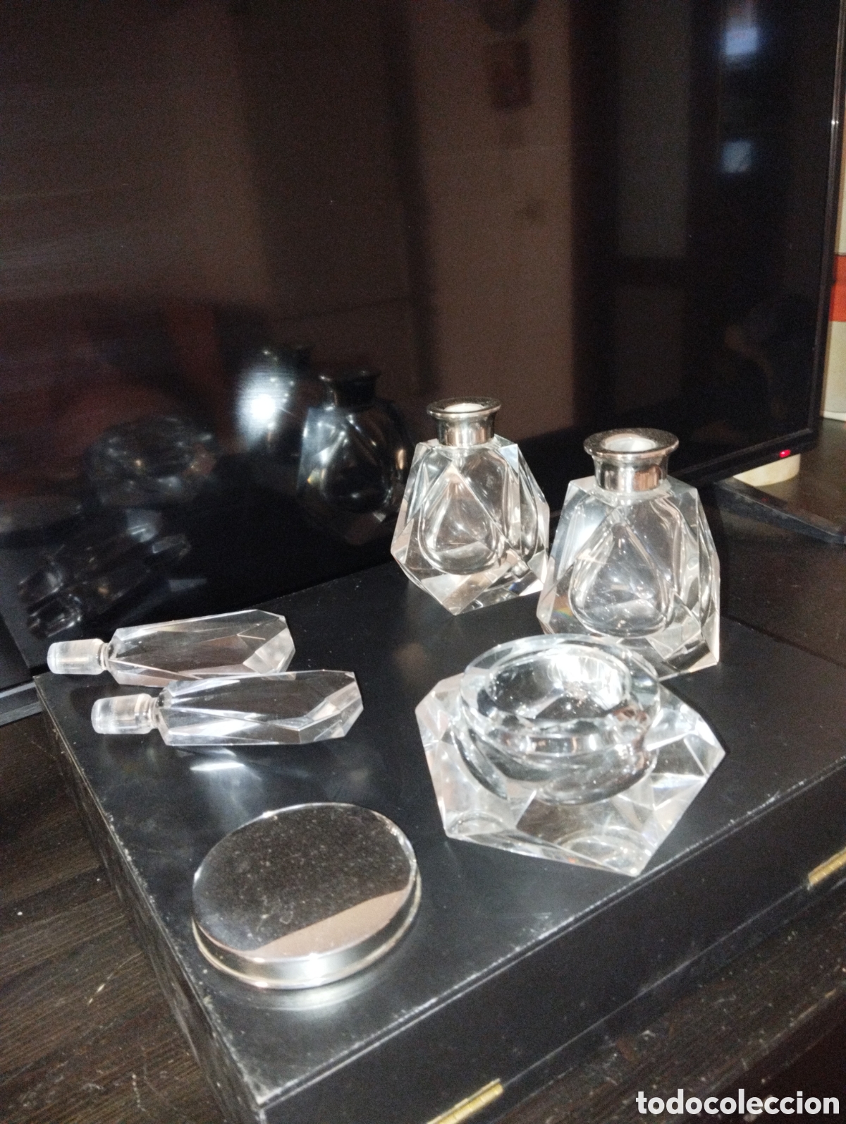 Antig&uuml;edades: Perfumeros de tocador , cristal de roca - Foto 3