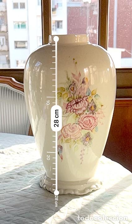 Antig&uuml;edades: Jarr&oacute;n cer&aacute;mica floral - Foto 2