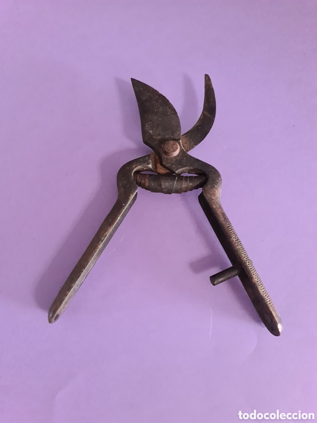 Antig&uuml;edades: Antigua podadora de mano. - Foto 2