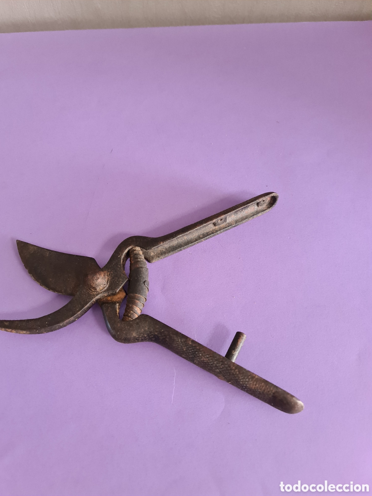 Antig&uuml;edades: Antigua podadora de mano. - Foto 3