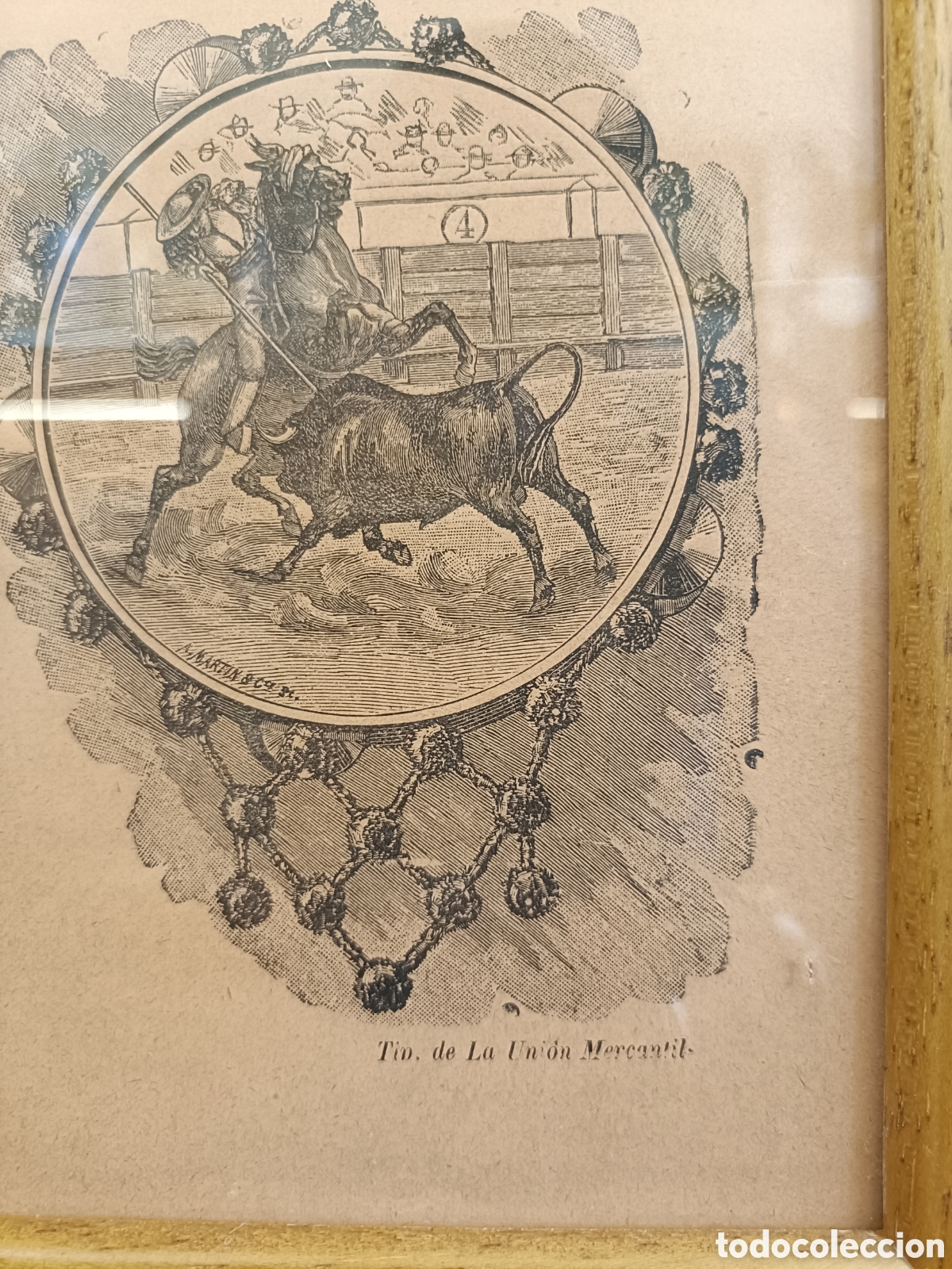 Antig&uuml;edades: PROGRAMA CARTEL PLAZA DE TOROS DE MALAGA A&Ntilde;O 1901 - Foto 5