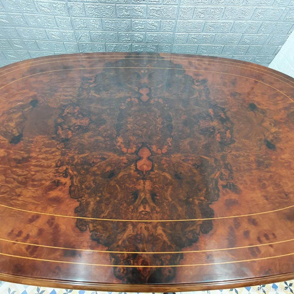 Antig&uuml;edades: Comedor estilo ingles en nogal - Foto 17
