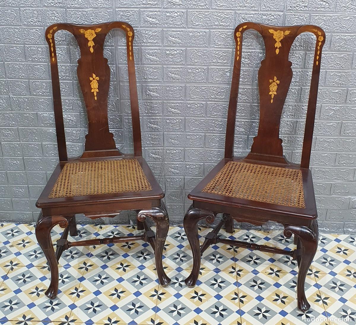 Antig&uuml;edades: Comedor estilo ingles en nogal - Foto 21