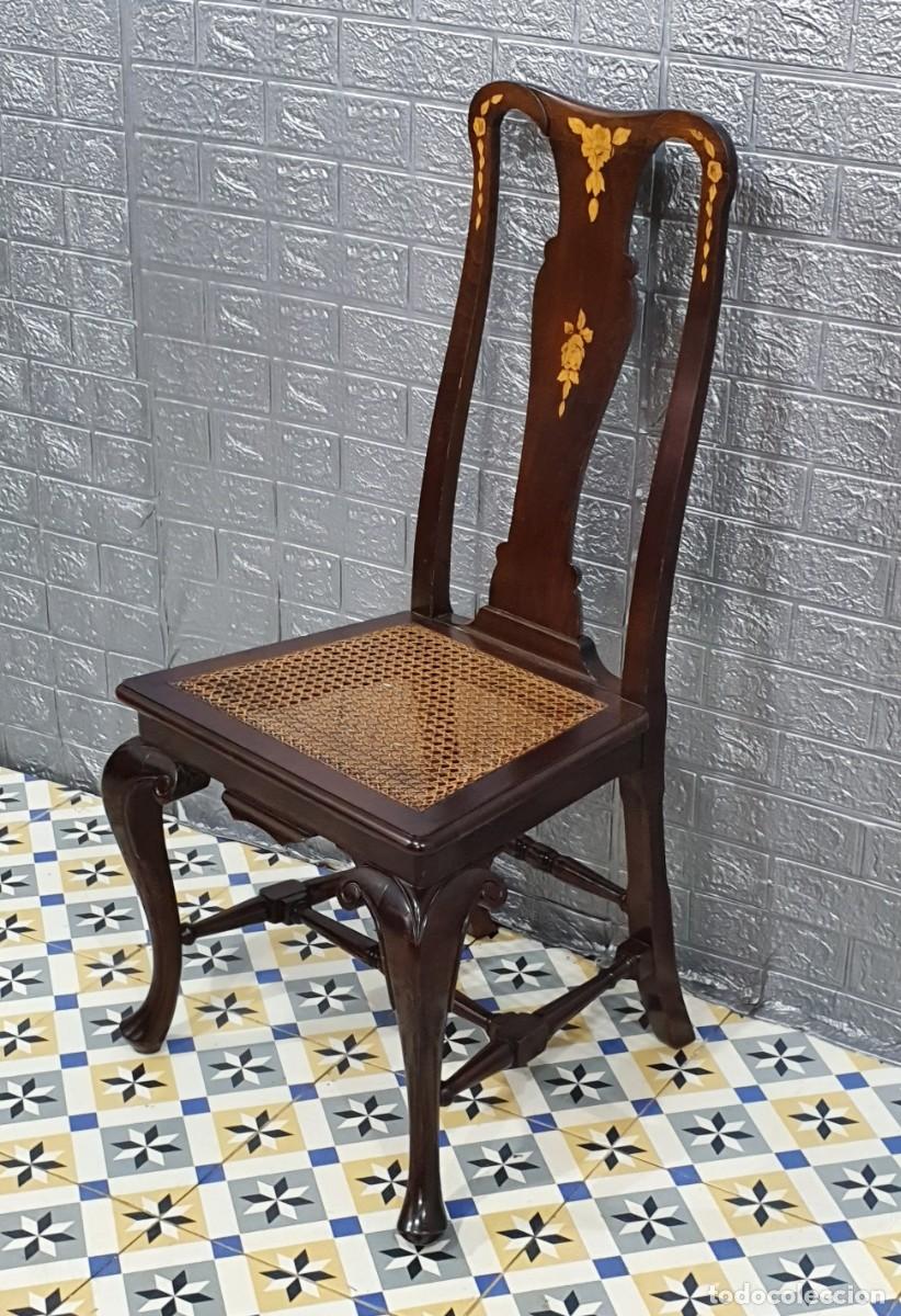 Antig&uuml;edades: Comedor estilo ingles en nogal - Foto 24