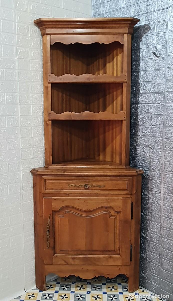 Antig&uuml;edades: Conjunto muebles cocina madera maciza - Foto 2