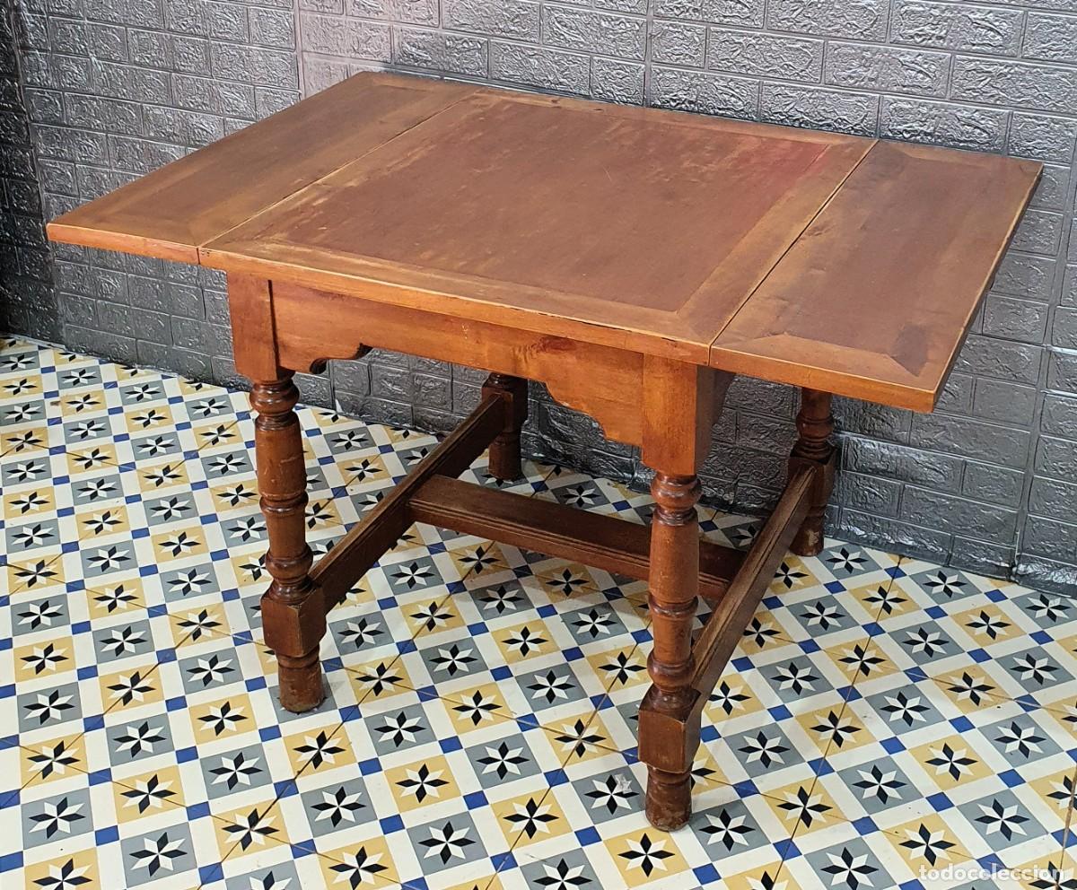 Antig&uuml;edades: Conjunto muebles cocina madera maciza - Foto 15