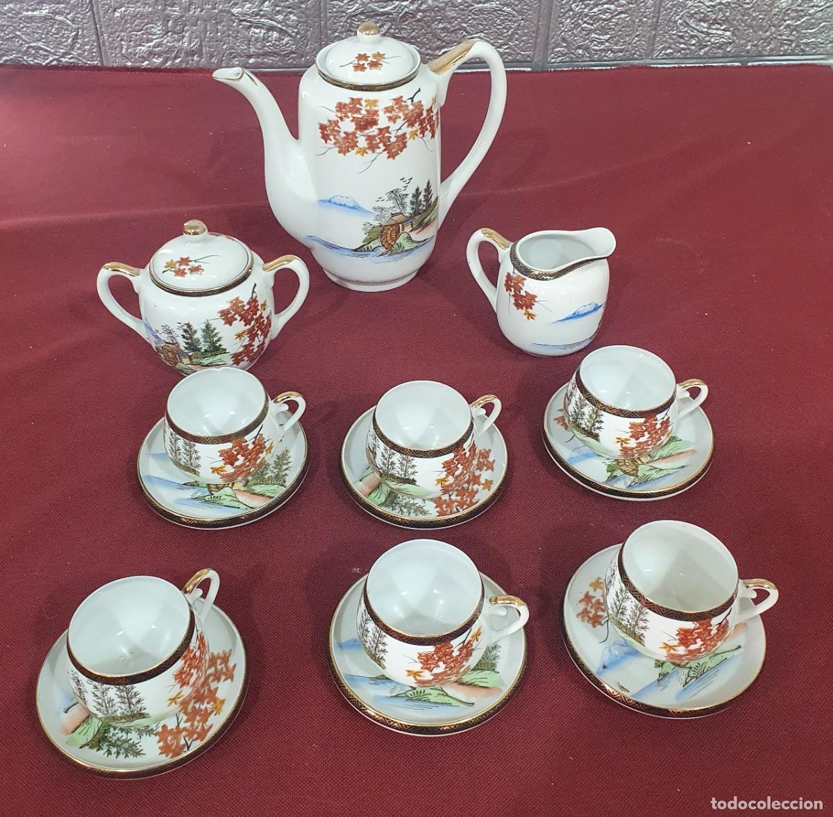 Antig&uuml;edades: Juego de caf&eacute; Japones - Foto 1