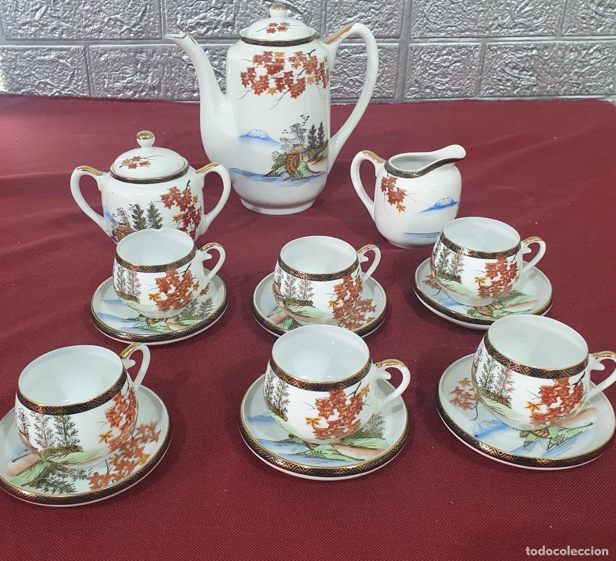 Antig&uuml;edades: Juego de caf&eacute; Japones - Foto 2