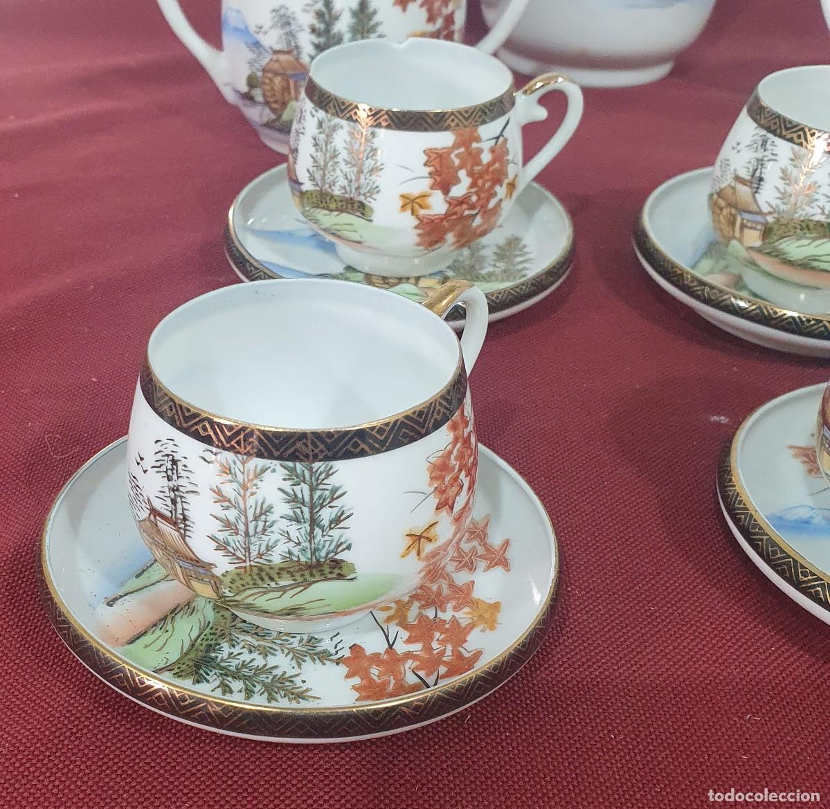 Antig&uuml;edades: Juego de caf&eacute; Japones - Foto 3