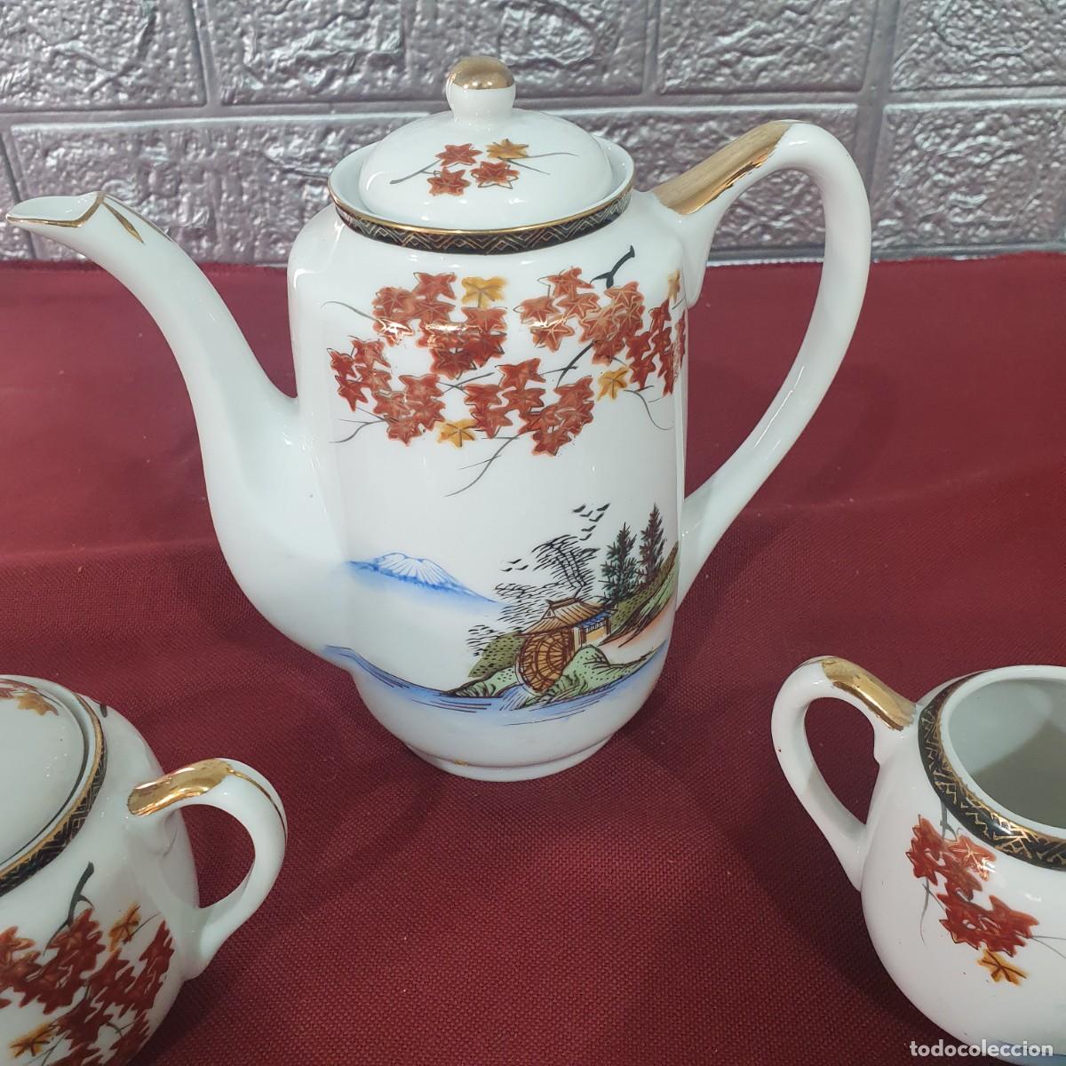Antig&uuml;edades: Juego de caf&eacute; Japones - Foto 5