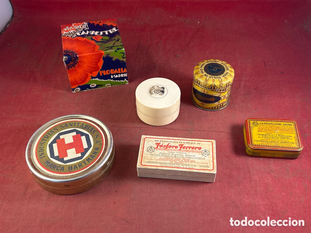 LOTE DE CAJITAS ANTIGUAS