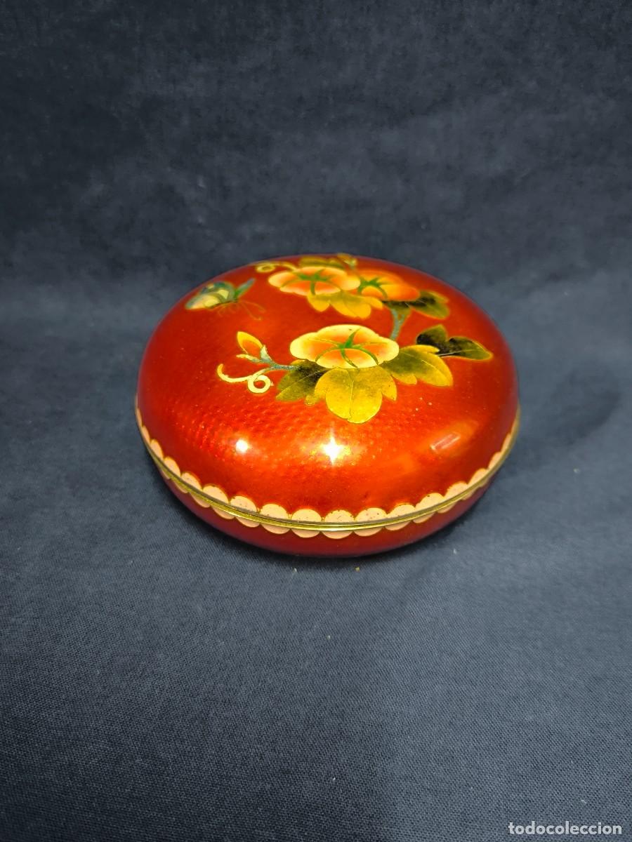 Antig&uuml;edades: CAJA JAPONESA EN CLOISONNE Y ESMALTE - Foto 1