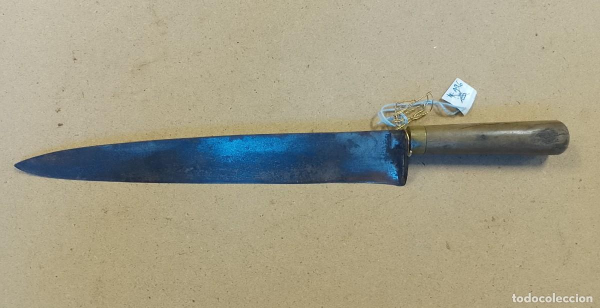 Antig&uuml;edades: Antiguo cuchillo, 45cm - Foto 2
