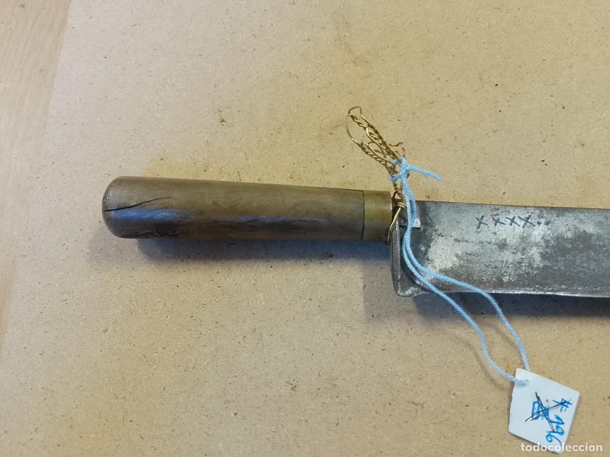 Antig&uuml;edades: Antiguo cuchillo, 45cm - Foto 5