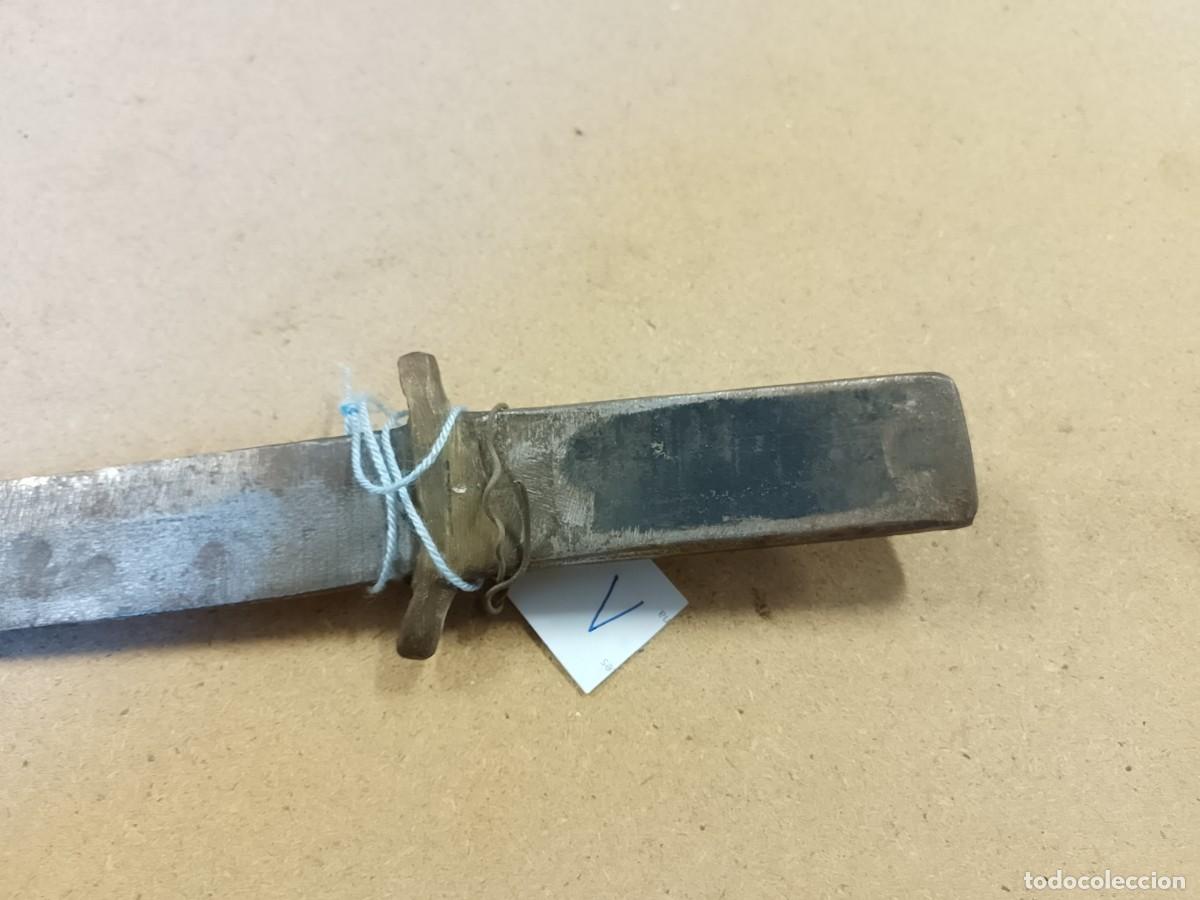 Antig&uuml;edades: Cuchillo casero de 28,5cm - Foto 3