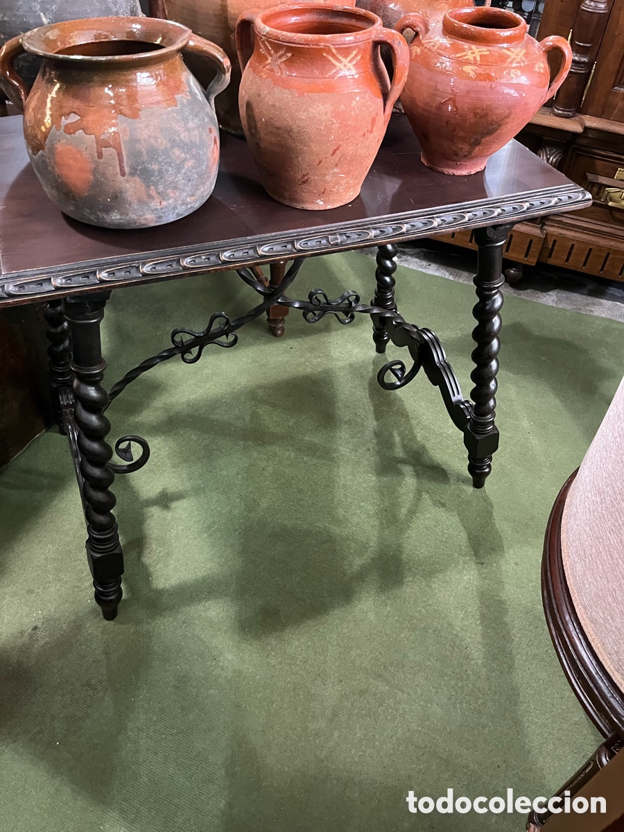 Antig&uuml;edades: Mesa para bargue&ntilde;o, restaurada - Foto 1