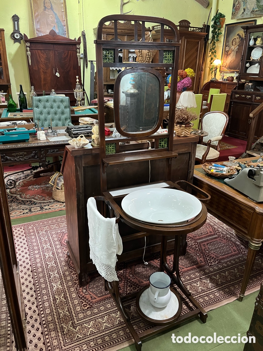 Antig&uuml;edades: Lavabo tipo tonet, restaurado - Foto 1